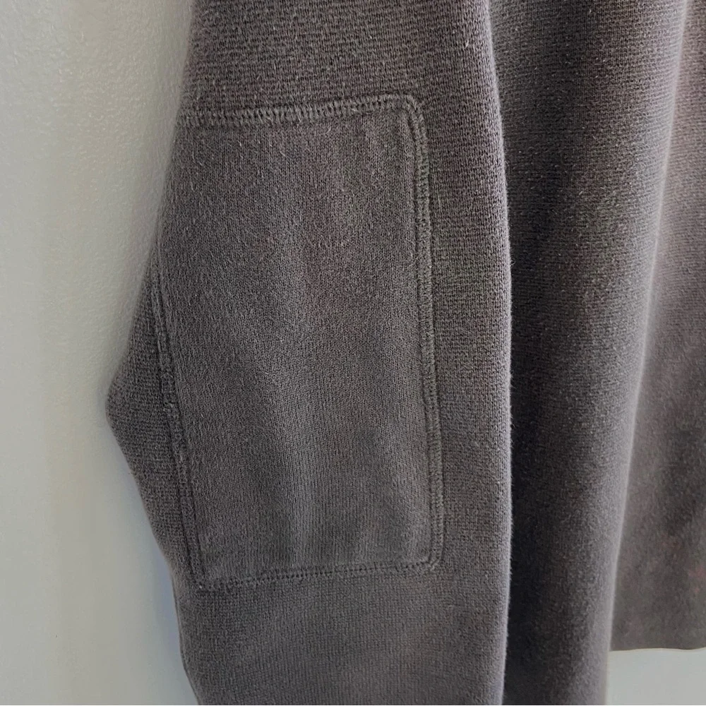 Banana Republic Men's 100%‎ Heavy Cotton Zip-Up Sweater Taupe L